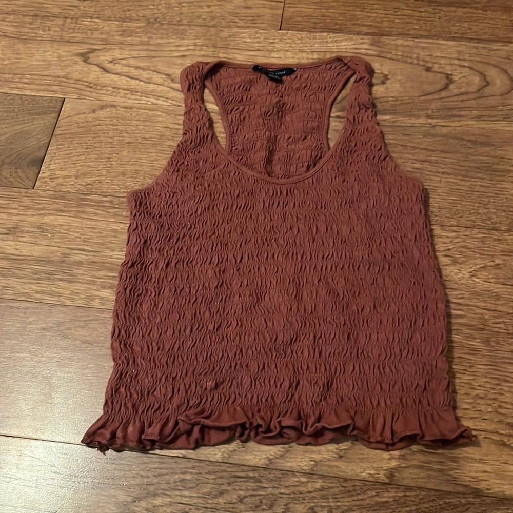 Womens crop AE tank size small
